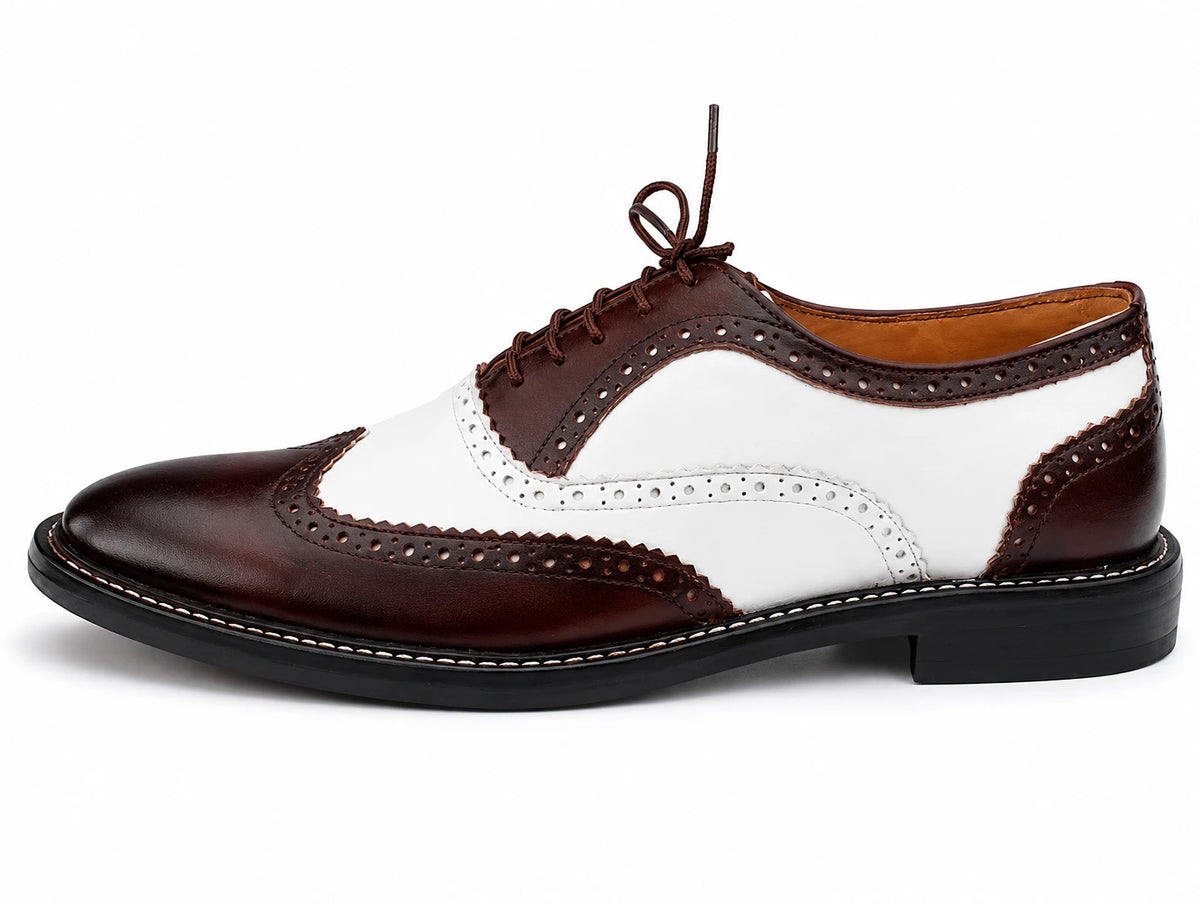 Two-Tone Wingtip Brogue Oxford
