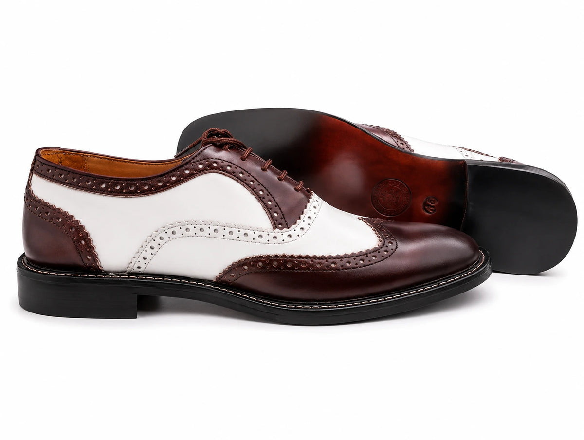 Two-Tone Wingtip Brogue Oxford