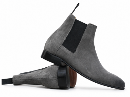 Grey Suede Chelsea