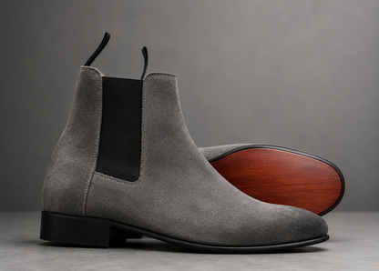 Grey Suede Chelsea