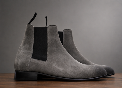 Grey Suede Chelsea